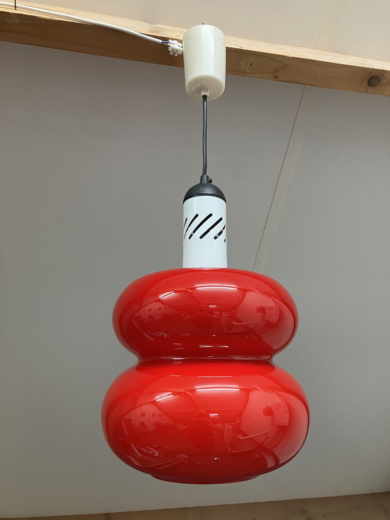 Image 1 of Herwig and Frank Sterckx Glasfabriek De Rupel 1970 pendant lamp