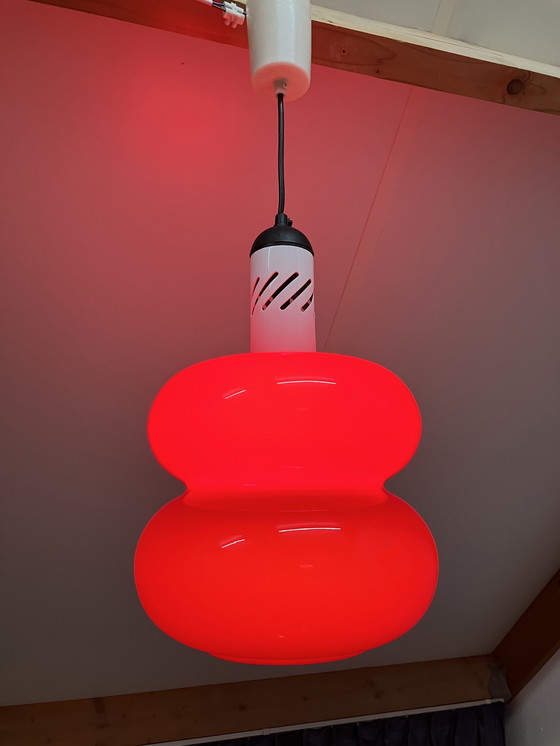 Image 1 of Herwig and Frank Sterckx Glasfabriek De Rupel 1970 pendant lamp