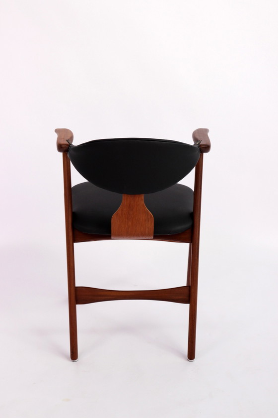 Image 1 of AWA Dining Table Chairs by Louis Van Teeffelen