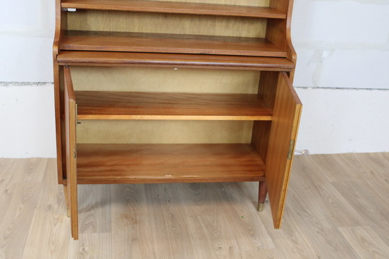 Image 1 of Teak multipurpose bookcase 1960 Denmark