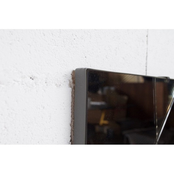 Image 1 of Specchio rettangolare in vetro vintage di Jacques Hitier e Marly Frères per Bordeaux, 1950