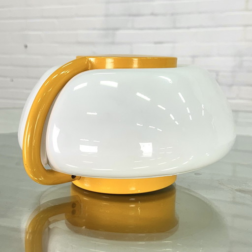 Yellow Wall Lamp Model 1197 By Martinelli Luce By Elio Martinelli