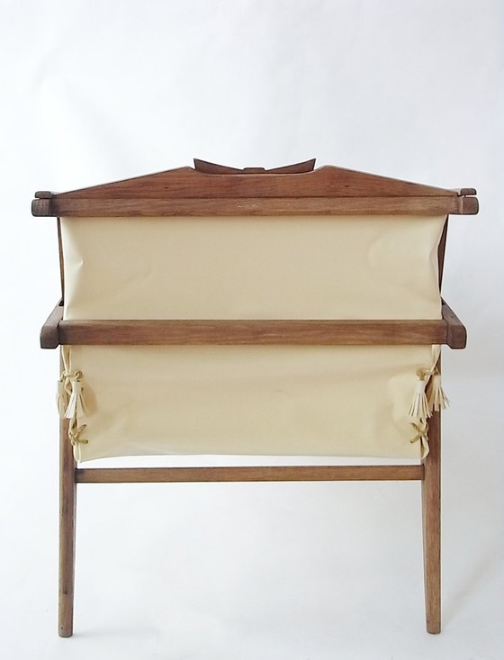 Image 1 of Crib, travel cot, foldable, 1960S