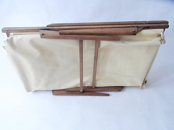 Image 1 of Crib, travel cot, foldable, 1960S