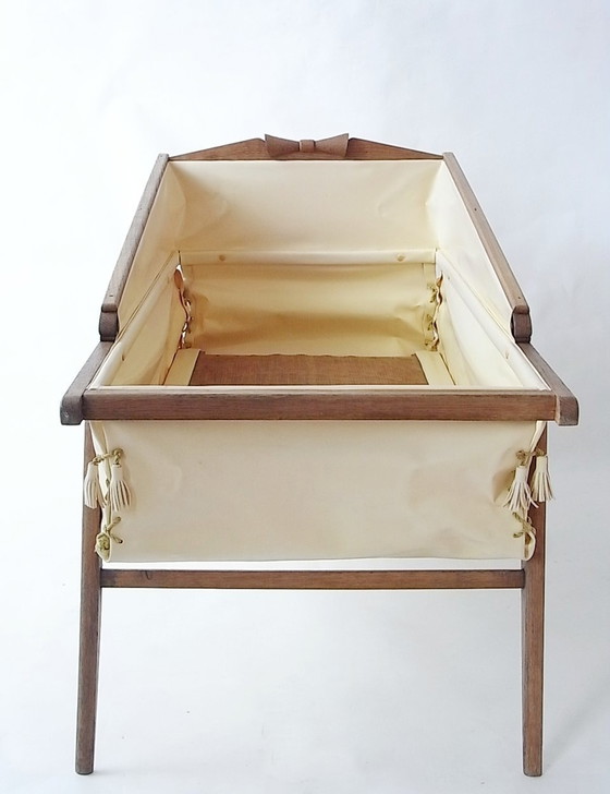 Image 1 of Crib, travel cot, foldable, 1960S