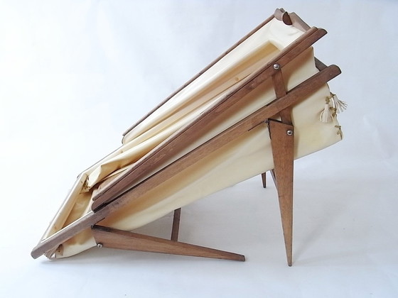 Image 1 of Crib, travel cot, foldable, 1960S