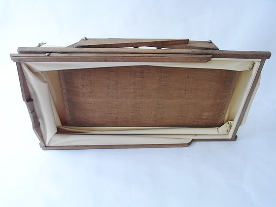 Image 1 of Crib, travel cot, foldable, 1960S