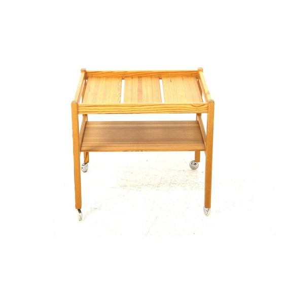 Image 1 of Vintage pine serving table by Yngve Ekström, Sweden 1970s