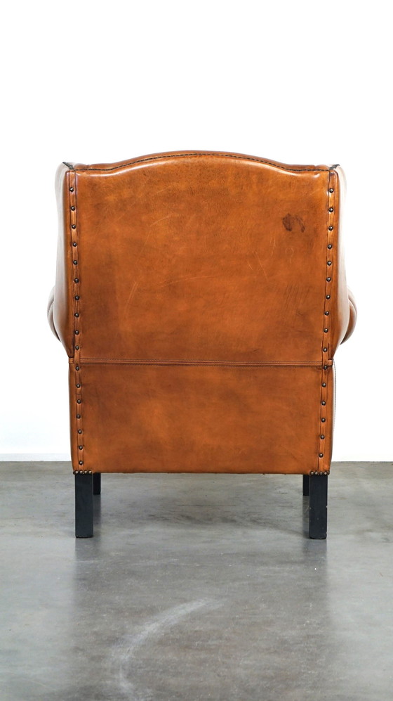 Image 1 of Sheep leather ear armchair