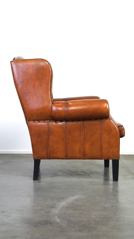 Image 1 of Sheep leather ear armchair