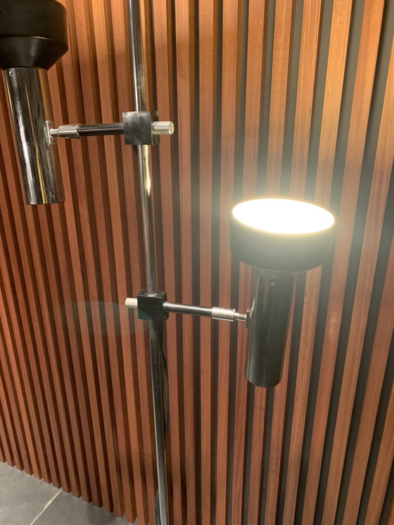 Image 1 of Lampada da terra vintage nera