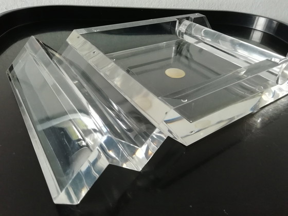 Image 1 of Guzzini Desk Tray Lucite