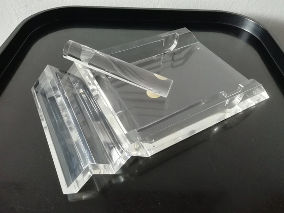 Image 1 of Guzzini Desk Tray Lucite