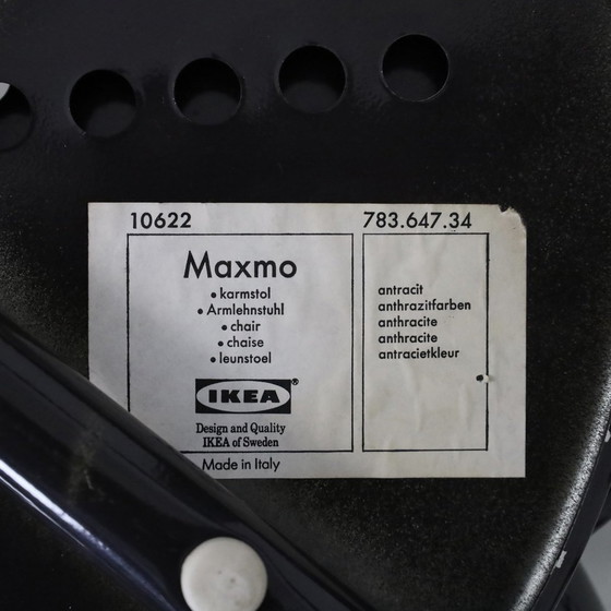 Image 1 of 6X Postmodern Dining Chair "Maxmo" Ikea, 1980S