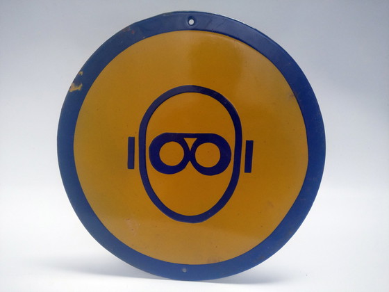 Image 1 of Enamel sign: sunglasses