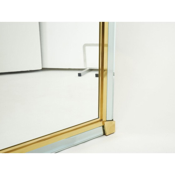 Image 1 of Vintage mirror in brass and Murano glass, Italy 1970