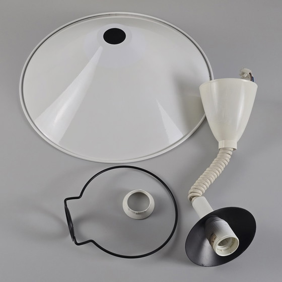 Image 1 of Postmodern Design - Vintage Happylight Black And White Pendant Lamp - Holland, 1980s.