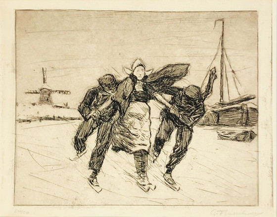 Image 1 of Gustave Flasschoen - Etching