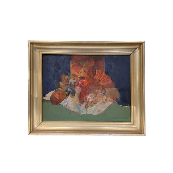 Image 1 of Vintage painting "Still Life" by Francisco Molinero Ayala