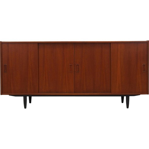 Vintage Danish teak sideboard by Westergaard, 1970s