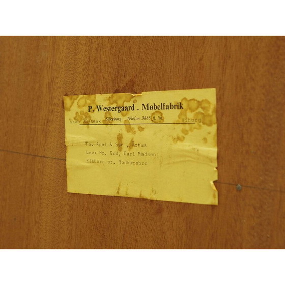 Image 1 of Vintage Danish teak sideboard by Westergaard, 1970s