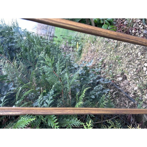 Image 1 of Specchio da parete vintage in legno dorato, 1950