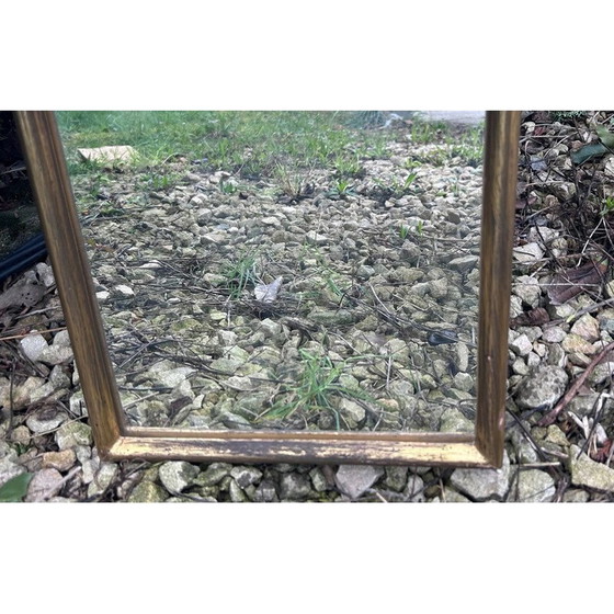 Image 1 of Specchio da parete vintage in legno dorato, 1950