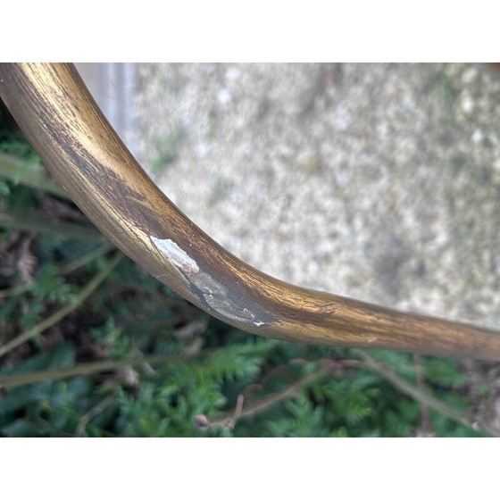 Image 1 of Specchio da parete vintage in legno dorato, 1950