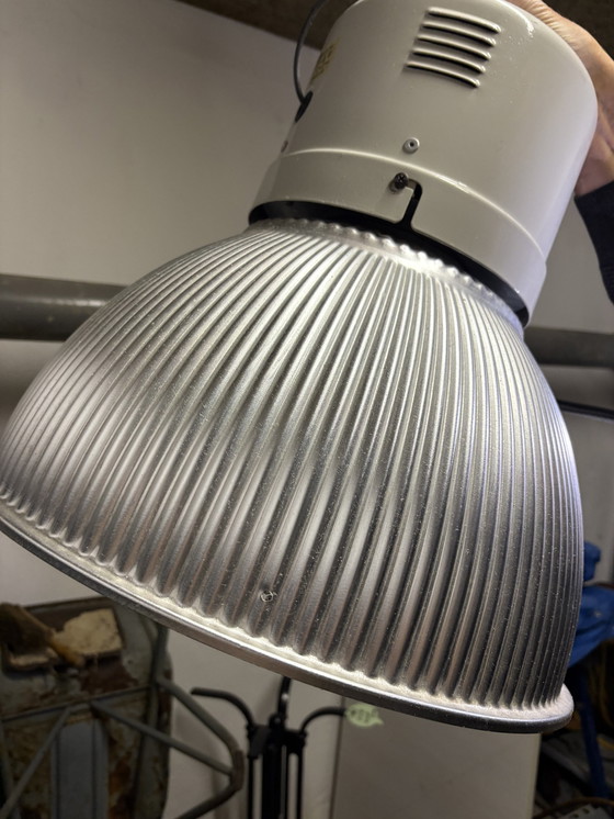 Image 1 of 3x Industrial Lamps From a Hydrogen Factory