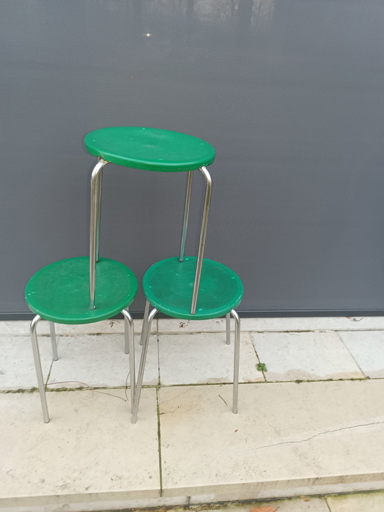 Image 1 of 3x Meurop stool