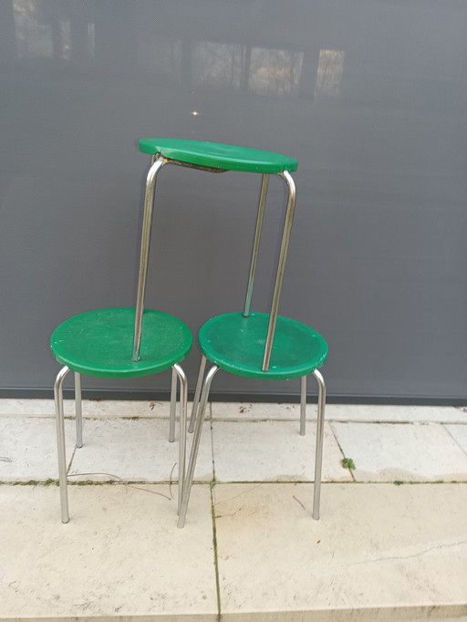 3x Meurop stool