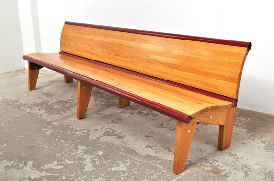 Image 1 of Vintage School Benches 1950s