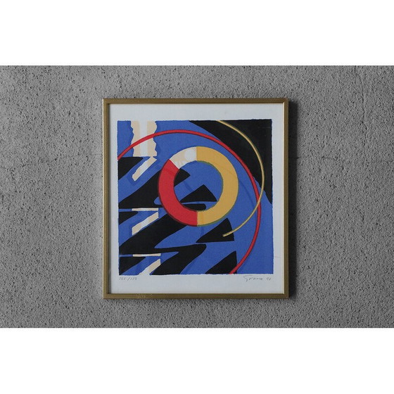 Image 1 of Vintage painting by Knut Grane, 1990