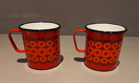 Image 1 of 2 Arabia Funel Mugs