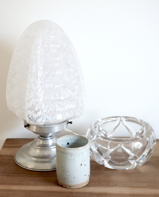 Image 1 of Vintage lamp in Clichy glassware