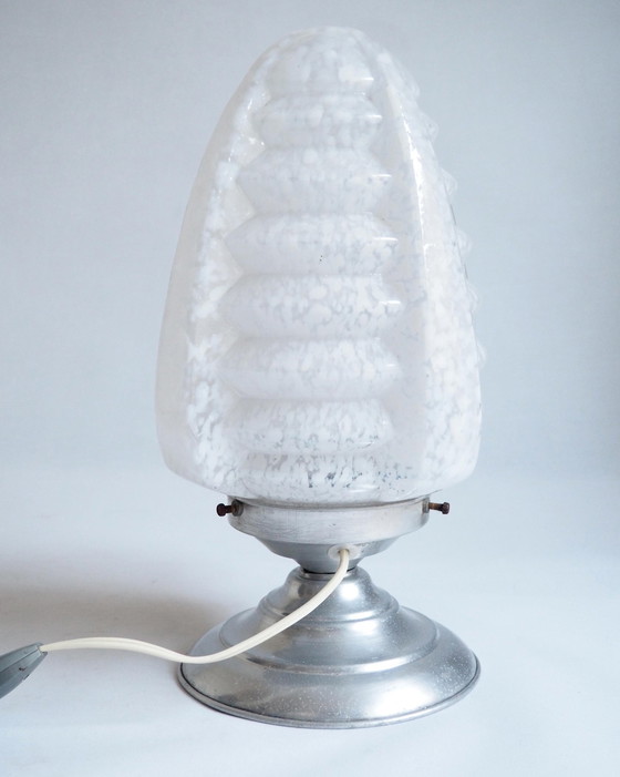 Image 1 of Vintage lamp in Clichy glassware