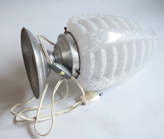 Image 1 of Vintage lamp in Clichy glassware