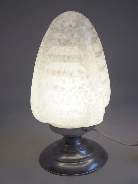 Image 1 of Vintage lamp in Clichy glassware