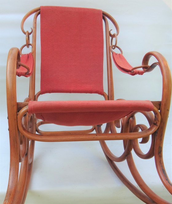 Image 1 of Thonet Schaukelfauteuil n° 3, vers 1880