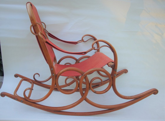 Image 1 of Thonet swing armchair no. 3, ca.1880