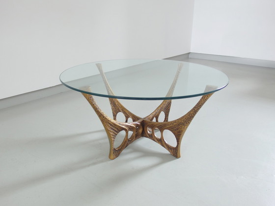 Image 1 of Table basse sculpturale Willy Ceysens