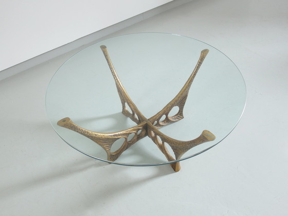 Image 1 of Table basse sculpturale Willy Ceysens