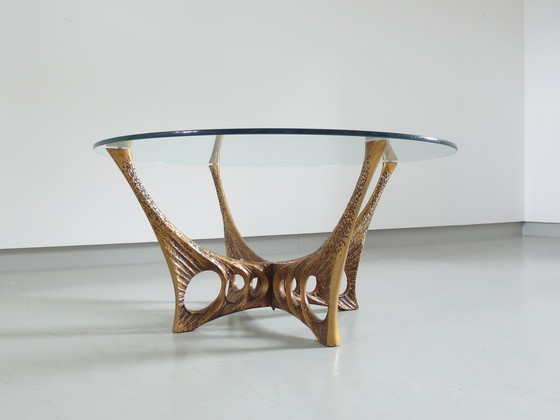 Image 1 of Table basse sculpturale Willy Ceysens