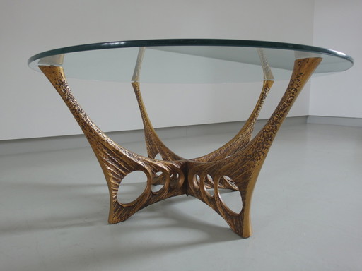 Table basse sculpturale Willy Ceysens