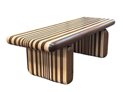 Jacques Sarphatie Walnut & Maple Bench