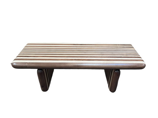 Jacques Sarphatie Walnut & Maple Bench