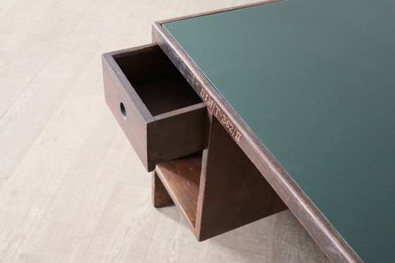 Image 1 of Pierre Jeanneret Pigeonhole Desk Pj-Bu-02-A, India 1950S