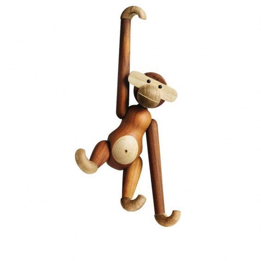 Kay Bojesen Monkey Small With Christmas Hat (Supplied separately)