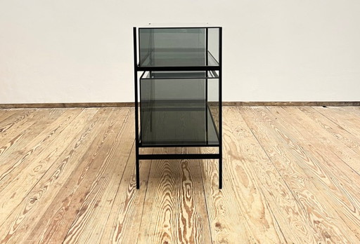 Sculptural Glass Cabinet or Showcase