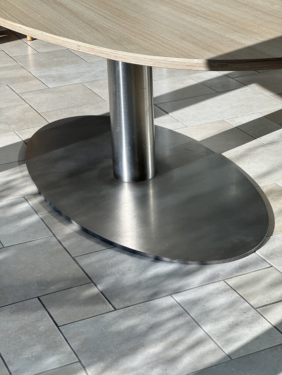 Image 1 of Modern oval dining table